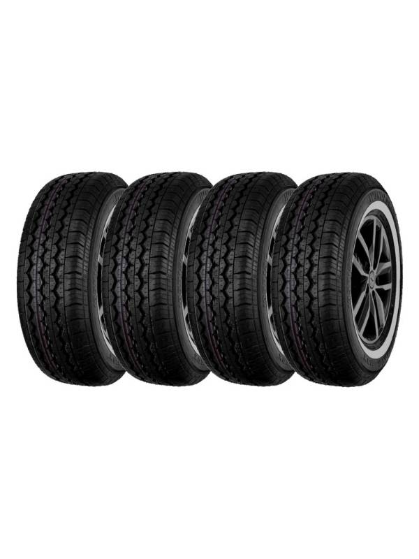 4x opony WINDFORCE 205/75R15C TOURING MAX 109/107R White Wall (30 mm) TL – Komplet